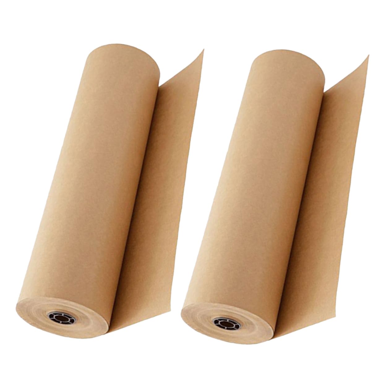 Kraftpapier Rollen Geschenkpapier 2 Rollen für Geburtstagsgeschenke