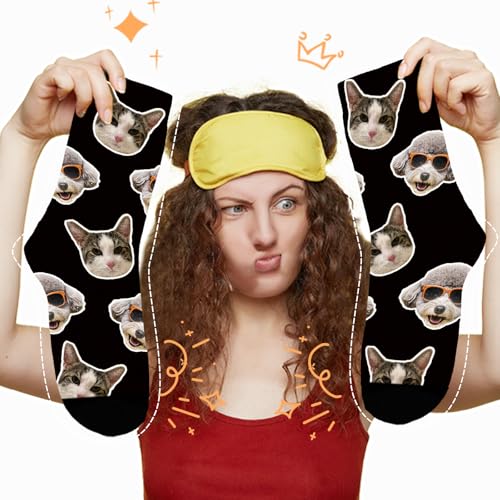Bemaystar personalisierte socken personalisierte geschenke,socken mit gesicht personalisiert,Weihnachtsgeschenke für Männer Frauen
