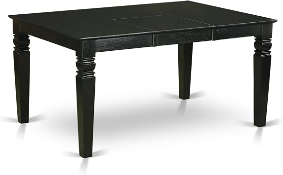 HomeStock Dinette Set 7 Piece Rectangular Table with 6 Chairs - Elegant Dining Room Set