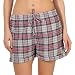 Produktbild NORMANN-Wäschefabrik Damen Flanell Schlafanzughose kurz, Shorts, Baumwolle Pyjamahose Pants kariert, Farbe:anthrazit, Größe2:48/50