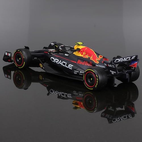 Miniatura 6 de Bburago 143 2023 F1 Red Bull RB19 No. #11 Sergio Pérez Ferrari Mercedes Formula Racing Aleación Coche Diecast Modelo (RB19 No.#11)