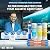 Max Water 6 Stage Reverse Osmosis Dual RODI Water Filter Replacement Kit for Aquarium -1 Micron Polypropylene Sediment, GAC, CTO Carbon, 2X Mixed Bed DI & 100 GPD RO Membrane