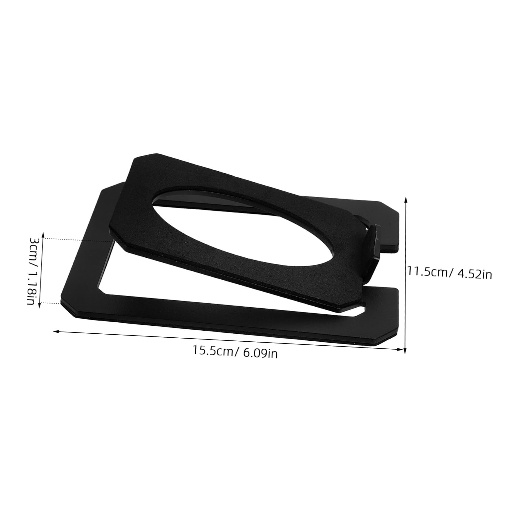 OFFSCH Desk Speaker Support Stand Heavy Duty Metal Desktop Speaker Holder Gaming Speaker Stand for Home Offices Conference Room