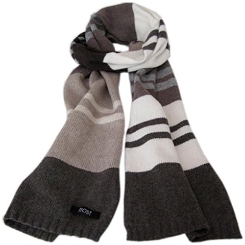 Frost Wool & Cashmere Scarf Soft Warm Winter Scarf Brown Cover