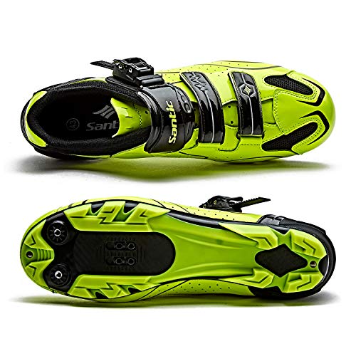image for Santic Cycling Shoes Men Mountain Bike Lock Shoes MTB Cycling Accessor