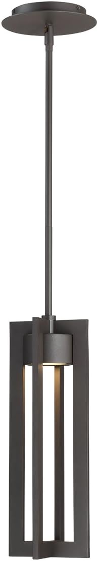 Crazy Deals Chamber 16in LED Outdoor Pendant 3000K in Bronze