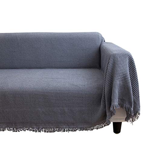 Jeté de lit réversible avec couverture chaude tissée main pour camping