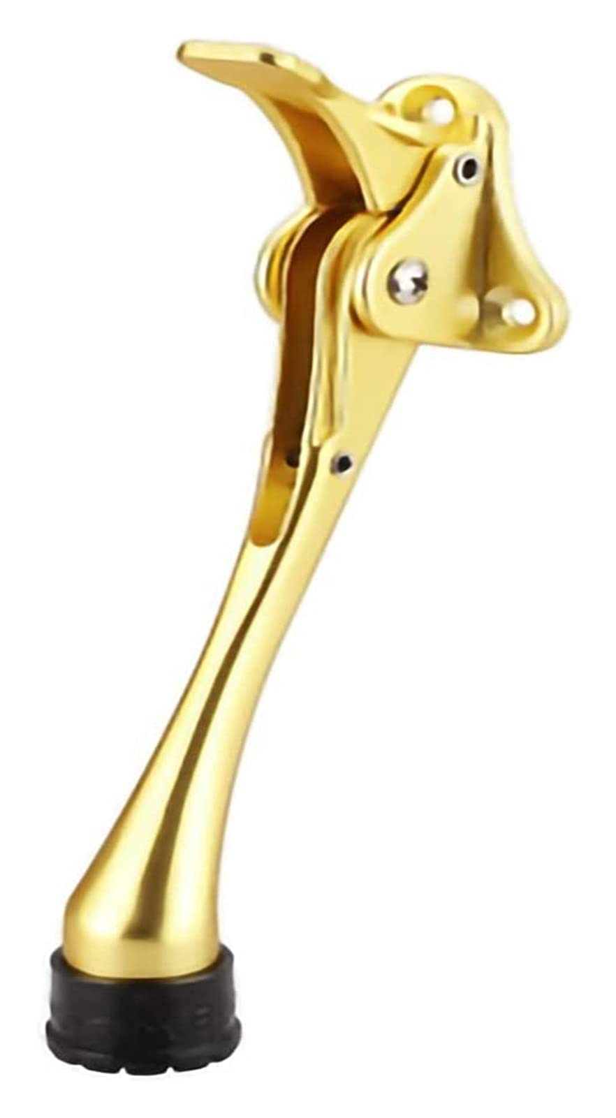 Door Stopper, Stopper Easy Pedal with Rubber Tip Pack Anti-Collision Stable Household Door Stop(D)