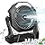 Ausic Portable Misting fan, 10000mAh USB Rechargeable Battery Powered Fan with Mister, 8-Inch Cooling Mist Fan with 250mL Water Tank & LED Lantern, for Home Desk, Camping, Outdoor&Indoor Use