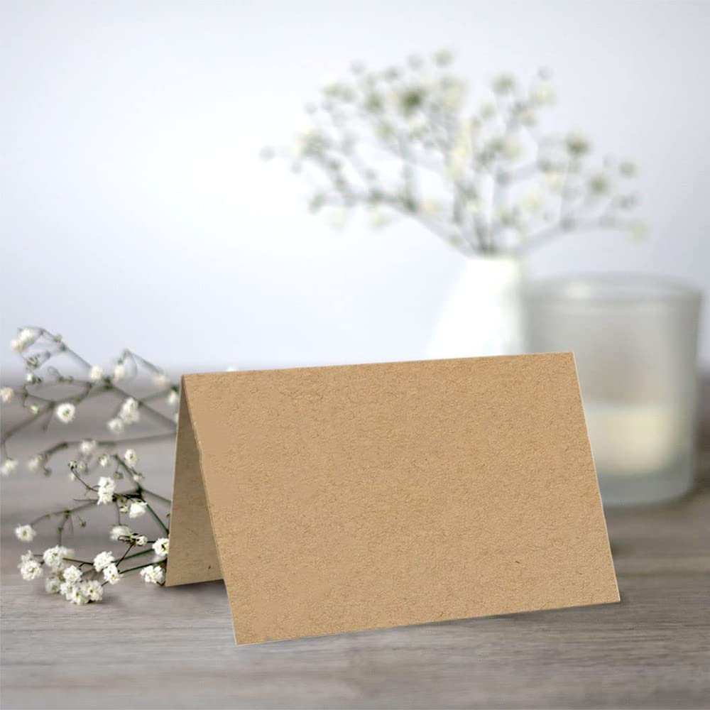 MXDHOKY 50 Pezzi Biglietti Segnaposto Matrimonio, Per Apparecchiare La Tavola Ricevimento per Feste, Di Matrimonio Cena Ricevimento, Posti a Sedere Cibo Decorazioni, perLa Casa, Ufficio (Bianco