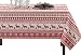 BENSON MILLS Nordic Christmas Herringbone Printed Rectangle Tablecloth, 60 by 84-Inch