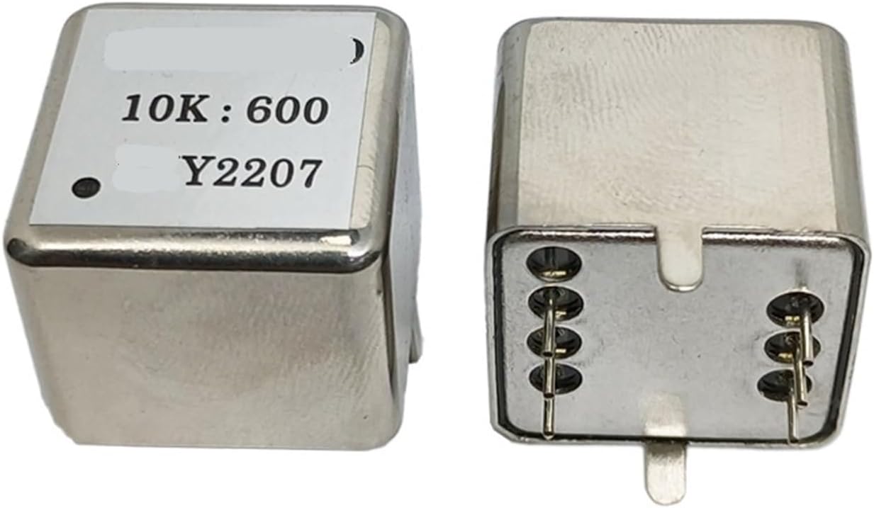 MeLphi 1 PCS Permalloy Steel Plate 600:10K 600:600 10K:600 10k:10k Audio Isolator Power Amplifier Cow Balanced Audio Transformer (Color : 10k 600, Size : 1pcs Transformer)
