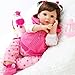 Milidool Reborn Baby Dolls, Realistic Newborn Dolls, 22 inch Lifelike Weighted Soft Body Baby Doll