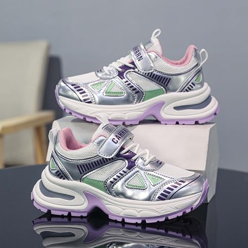 Boys Girls Fashion Sneakers Comfortable Breathable Casual Walking Shoes Non-slip Basketball Shoes Children Outdoor Running Badminton Training Shoes4