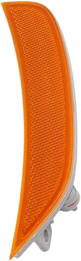 KarParts360 For Kia Soul 2020 2021 2022 2023 Reflector Assembly Driver Side | Front | CAPA Certified | Amber Lens | Plastic | Screw-In | w/Bulbs | Replacement For KI2550108, KI2550108C | 921A1-K0010