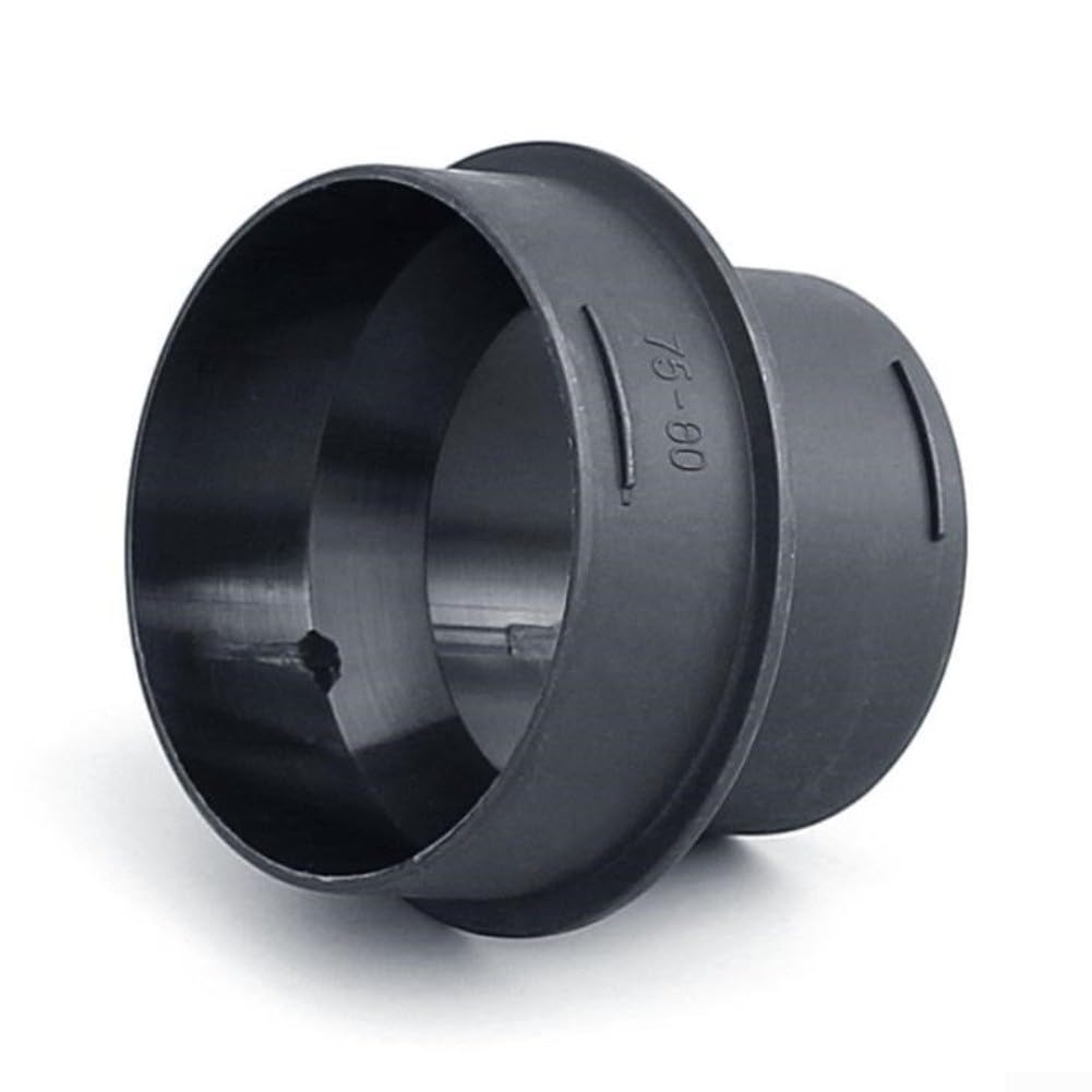Standheizungs-Adapterrohre, 2 Stück, 75 mm auf 80 mm, kompatibel mit Webasto Standheizungen, um die warme Luftzirkulation zu verbessern