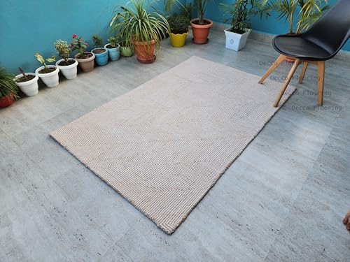 Image of Soft Pure Woolen Modern Collection Tufted Carpet for Living Room,Bedroom'Kitchen and Hall (4 X 6) Feet
