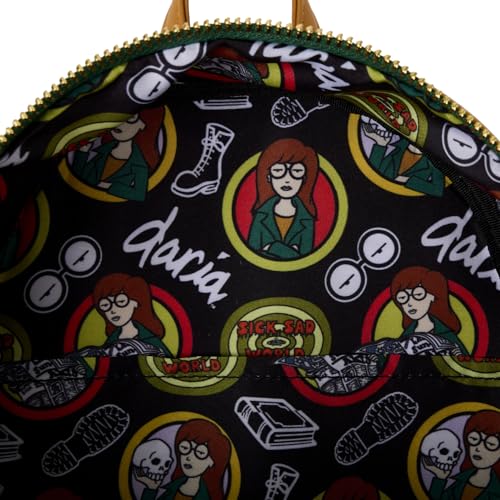 Image of Loungefly Viacom Daria Mini Backpack with Coin Bag