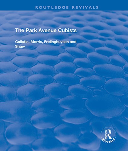 The Park Avenue Cubists livre cubisme Gallatin Morris Shaw