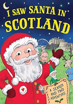 Hardcover I Saw Santa in Scotland Book