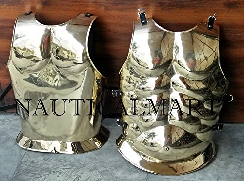 NauticalMart Roman Muscle Armor Cuirass Reenactment Collectible LARP Armor Medieval Jacket