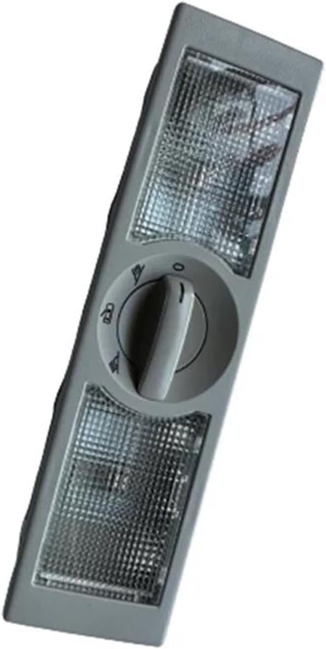 Car Roof Reading Light Interior, for S&Koda, for Rapid 2012 2013 2014 2015 2016 6Q0947291A Grey Car Interior Reading Light Dome Lamp Light Switch