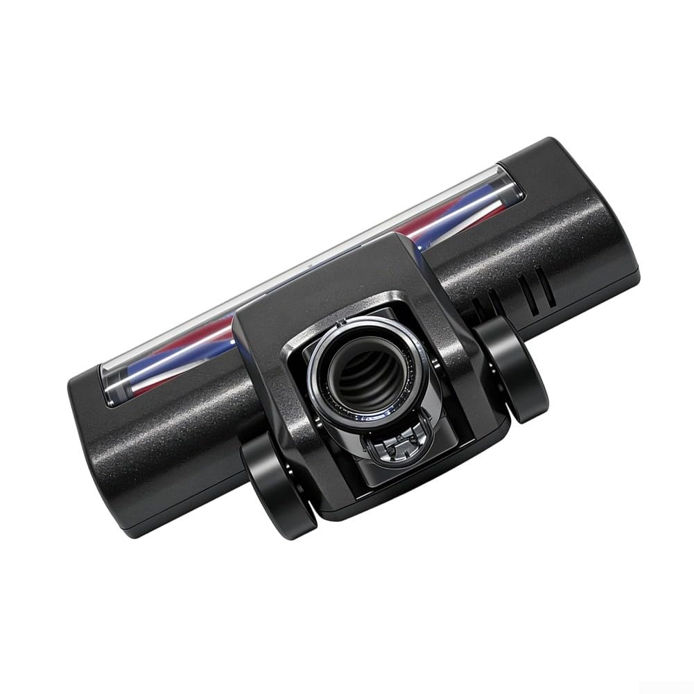 Cabezal de cepillo de suelo para aspiradora motorizada con dirección giratoria y parachoques protector compatible con Vactidy y para aspiradoras de mano Blitz para limpieza doméstica de madera para