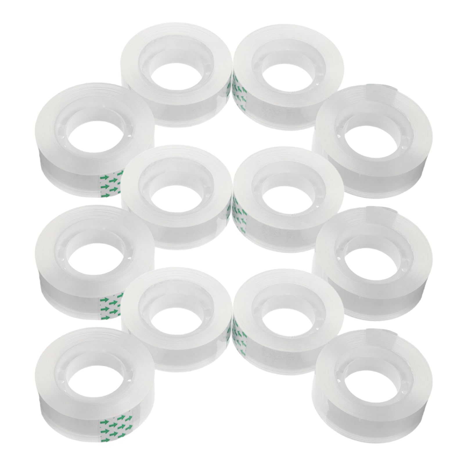 Veemoon Nastro Trasparente per Ufficio 48 Pezzi, Colla, Ricariche | Back To School Party, Invisible Tape Refill, Office Supply Tape, Adesiva Trasparente