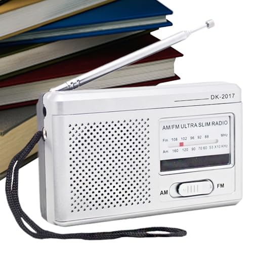 Radio AM/FM portátil analógica sin internet para acampadas