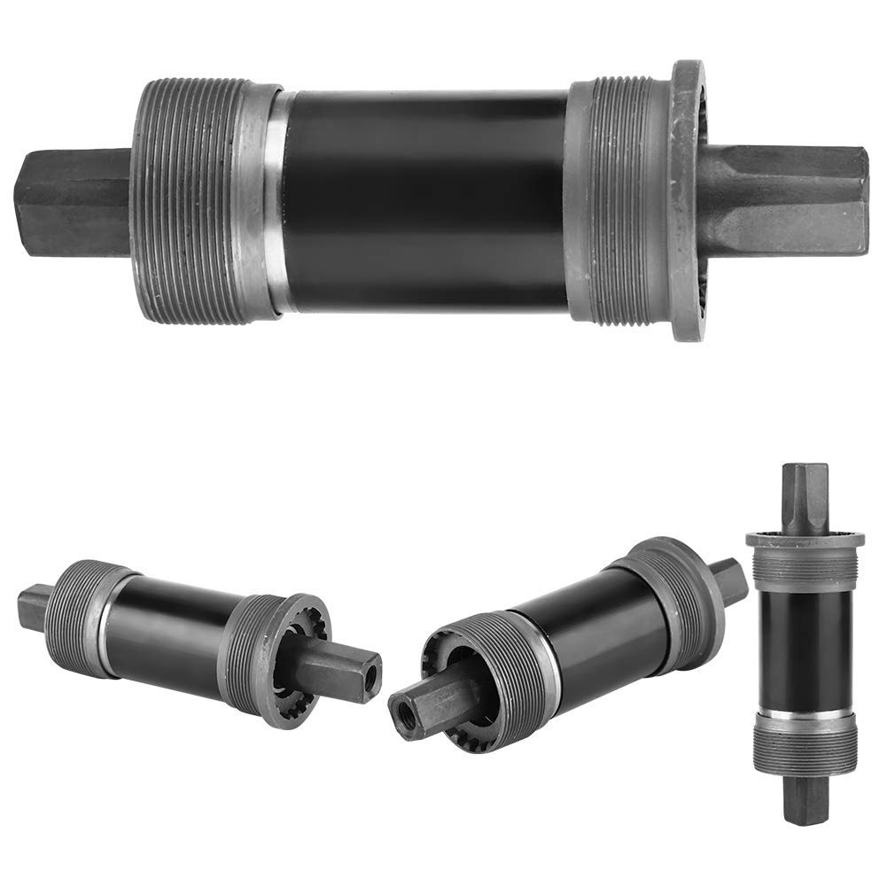 VGEBY1 dolny uchwyt rowerowy, kwadratowy oś otworu rowerowego, otwór w rozmiarze 5 do akcesoriów rowerowych 68 mm