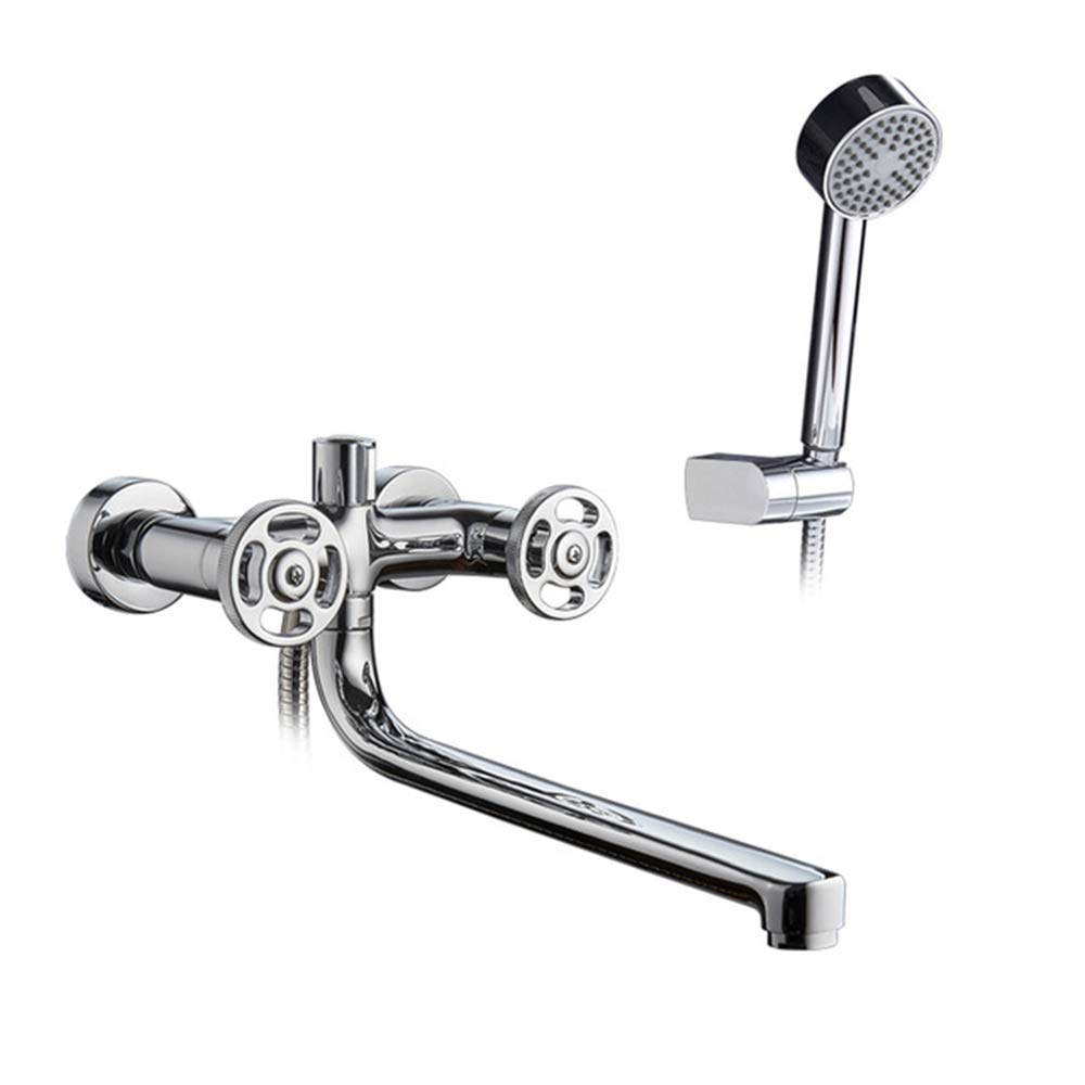 Ensembles de robinets de douche et mitigeur bain à long nez CHEWYNP
