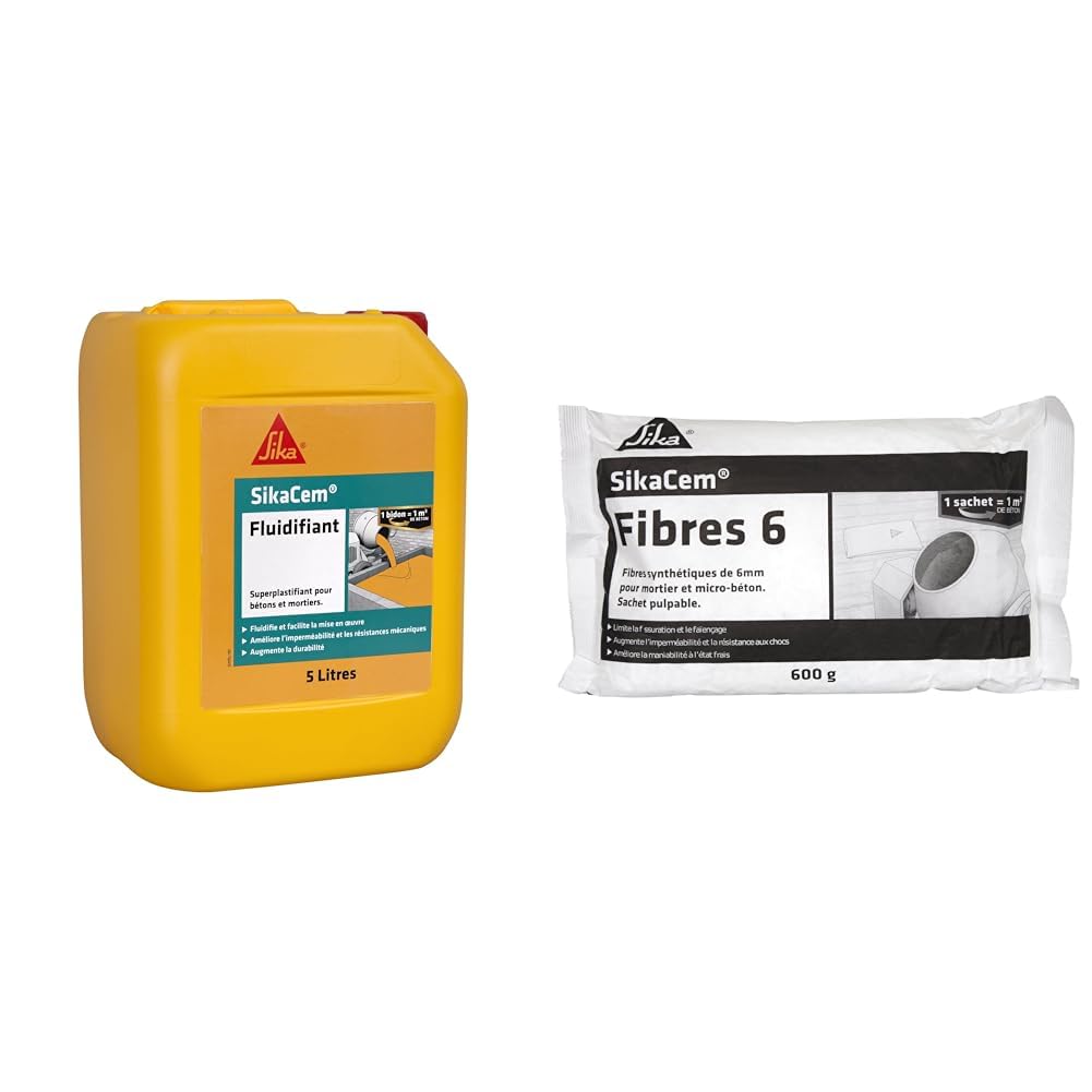 Plancher chauffant réussi avec le superplastifiant SikaCem et fibres 5L