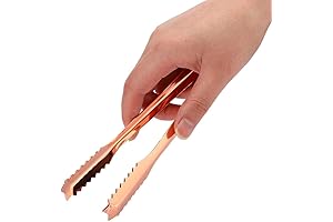 Professional Copper Plated Tongs for Effortless Kitchen Mastery