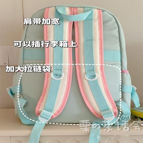 Cartable backpack de lycée de grande capacité pour élèves du secondaire - 6