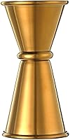 Vista 3 de Barfly Vaso medidor de estilo japonés, 1/2 onzas x 3/4 onzas, Oro