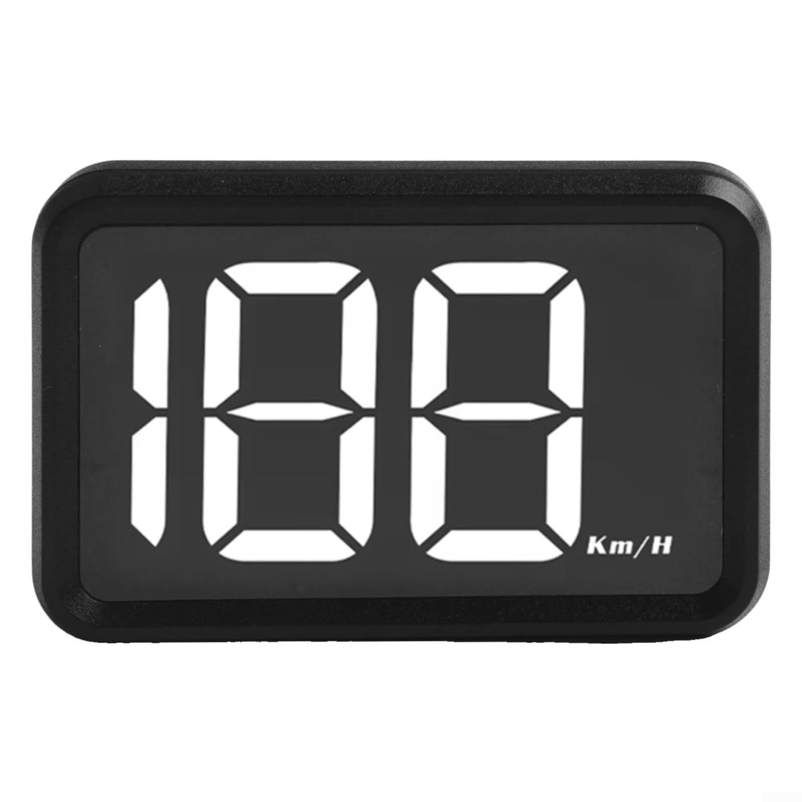 Car Head Up Display 3.0" KMH Digital HUD con GPS in tempo reale di misurazione della velocità per tutti i veicoli compatibile con SUV camion e moto