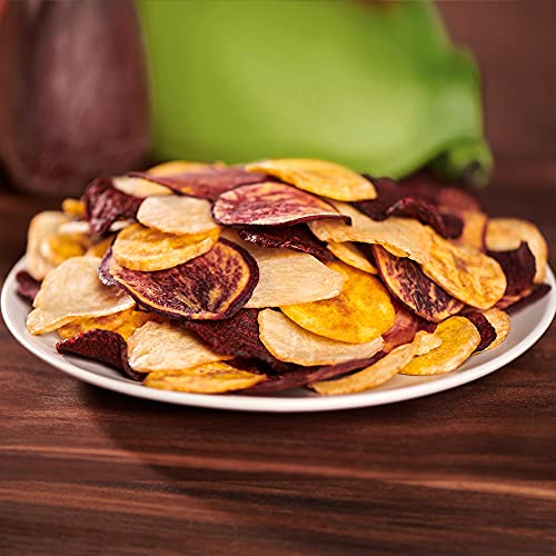 Beyu Authentic Healthy Ancient Root Vegetable Chips Snack | Salted | 4.5 Ounce (Pack Of 6, 27 Ounce Total) | Vegan | Made With Sea Salt | Gluten Free | Kosher #TOP5