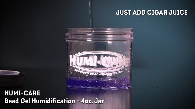 Humidification Crystal Gel Two 4oz Jars For 40-150 Capacity Humidors