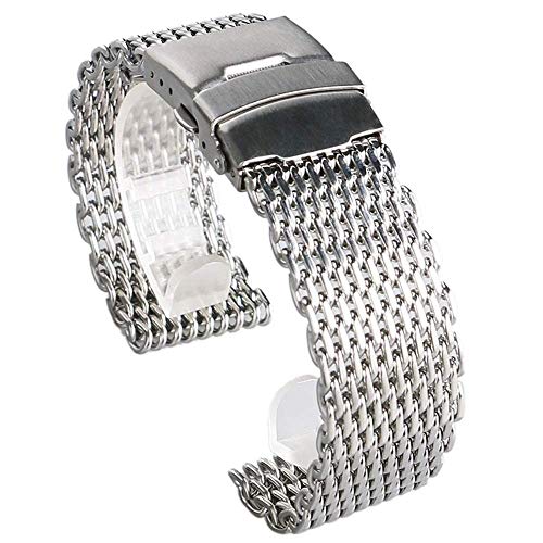 Bracelet de montre acier interchangeable pour changer de style en 22mm