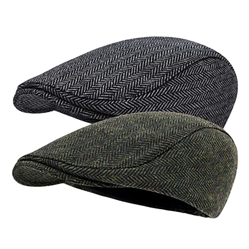 Image of STARANCE Men Wool Newsboy Cap