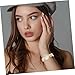 Imagen de Beaupretty Relojes de Gemas para Mujer Reloj de Gemas Dorados Imitación Reloj de Dama Elegante para Uso Diario y Ocasiones Especiales