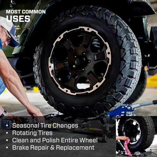 Tire Lift Caddy Adjustable 150lbs Capacity