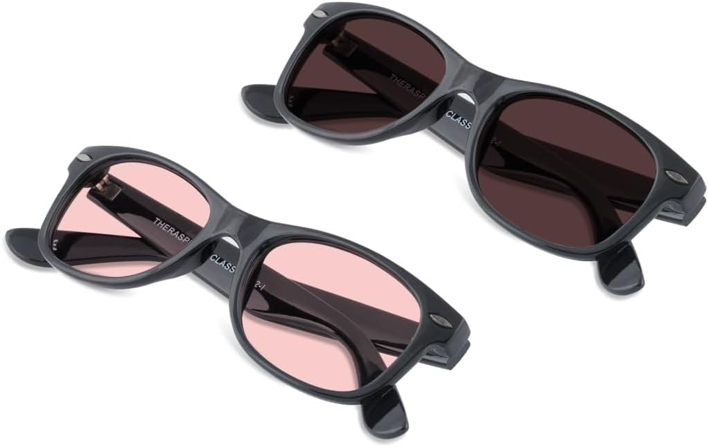 TheraSpecs Classic Glasses for Light Sensitivity (Bundle)