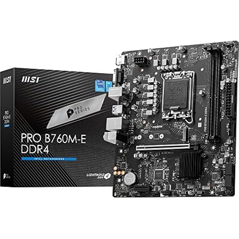 MSI PRO B760M-E DDR4 Mainboard Cover