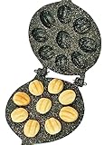 Walnut Cookie Mold Maker - Non-Stick Granite Oreshki Mold - Nut Cookies Maker