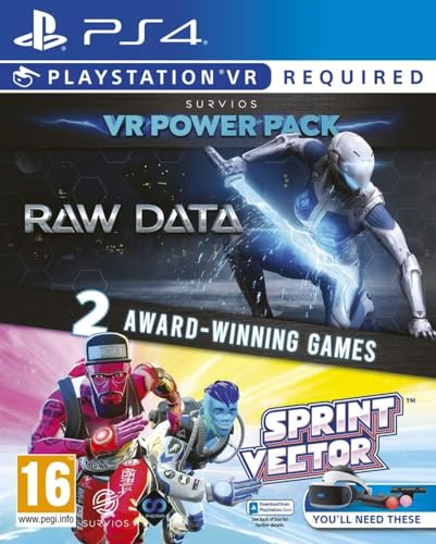 Raw Data et Sprint Vector PSVR jeu PS4 version physique