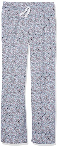 Image of Amazon Essentials Women's Cotton Pajama Pants, Breathable Poplin Sleep Pant with Drawstring Elastic Waist