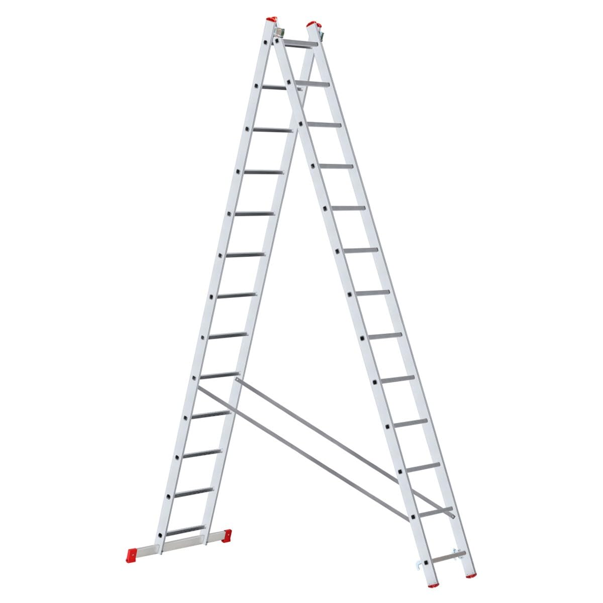 Xtra Echelle Transformable en Aluminium 2 Plans 13 marches