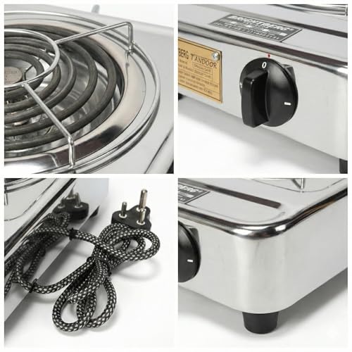 Image of 2000 Watt Induction Cookto With Fix Stand for Home Use All type of utensils Shock Proof ISI Mark Elemens With Crome 1 Year Warrenty BBHP-29