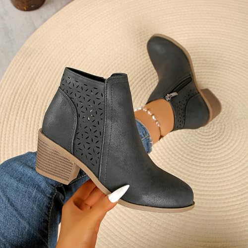 Bottines résistantes faciles à enfiler pour pieds extra larges - 7